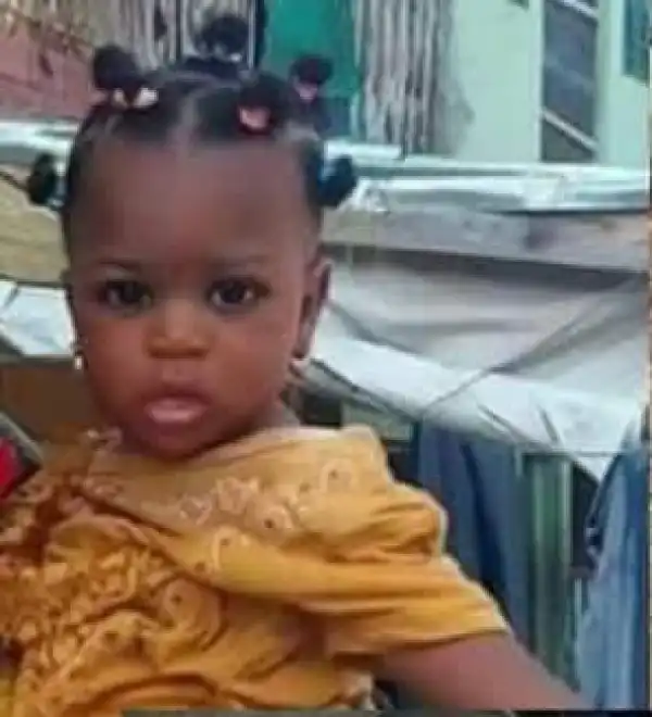 Heartbreaking photo of an Eight month old girl killed during the Shi